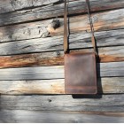 Leather crossbody bag for Men, small size