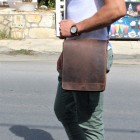 Men's Leather Bag, big size