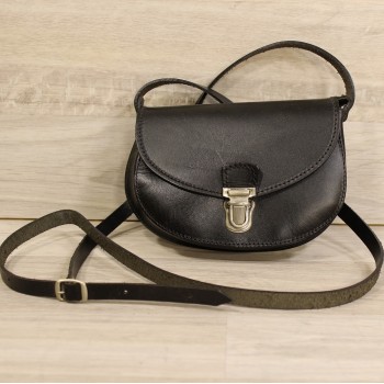 Small crossbody leather purse