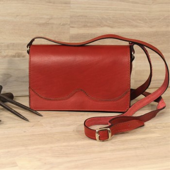 Leather Cross Body purse for women