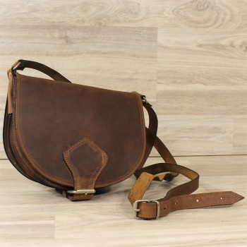 Women's Saddle Bag, with buckle "Smile"