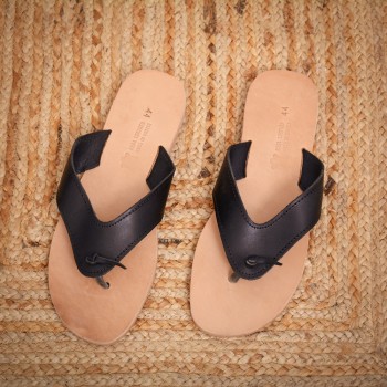 Men's Leather Flip Flop Sandals