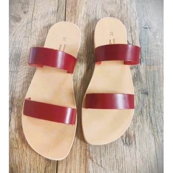 Leather Flat sandals
