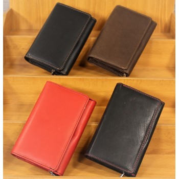 Women's Leather Wallet, with two color