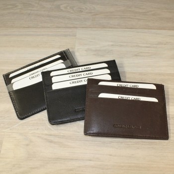 Leather cards case, soft (K685)